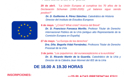 Curso sobre la Unión Europea con la Universidad Permanente Millán Santos